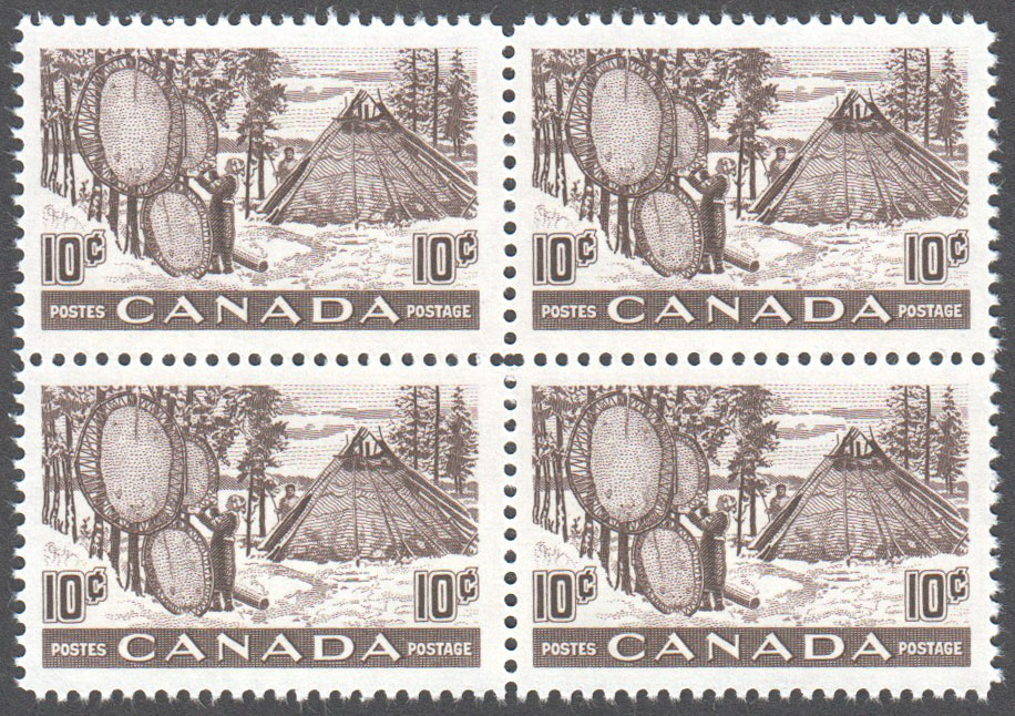 Canada Scott 301 MNH Block - Click Image to Close